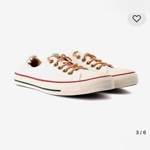 Converse Chuck Taylor All Star Shoreline Slip-On Women’s Size 7 White/Red